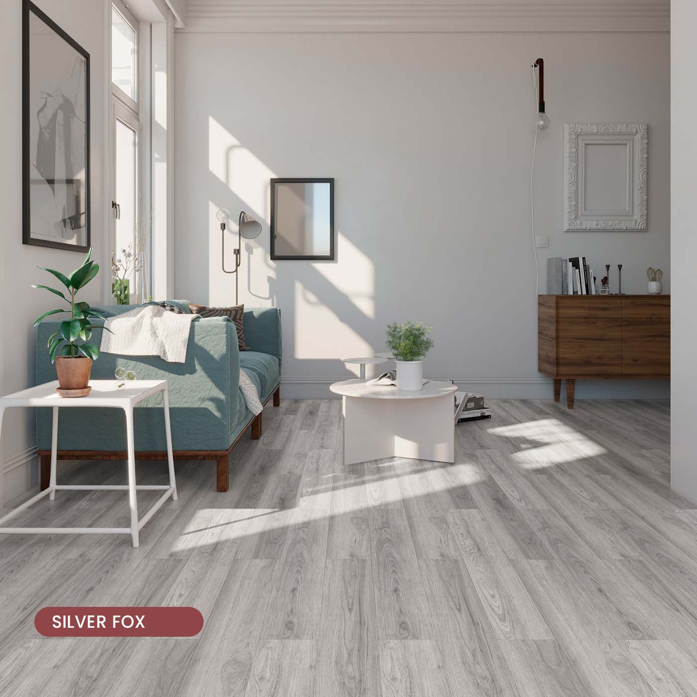 SPECTRUM Rigid Core CLASSIC – Silver Fox – Room – Spectrum Flooring